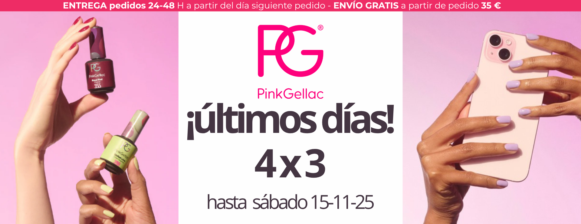 Pink Gellac – Sin TPO ✨